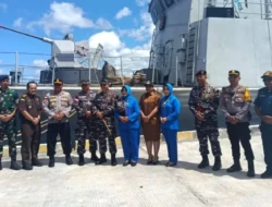 Wabup Rote Ndao Sambut Dankodaeral VII NTT secara Adat, Perkuat Sinergi Maritim dan Daerah