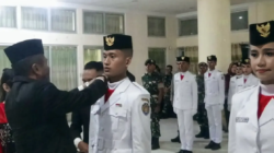 Bupati Rote Ndao Kukuhkan 21 Anggota Paskibraka 2026