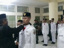 Bupati Rote Ndao Kukuhkan 21 Anggota Paskibraka 2026