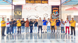 coffee morning Kapolres Rote Ndao dan Awak media