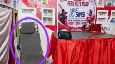 Kursi Lipat di Stand Pers Rote Ndao Raib Digondol Maling, UMKM Diminta Tingkatkan Kewaspadaan