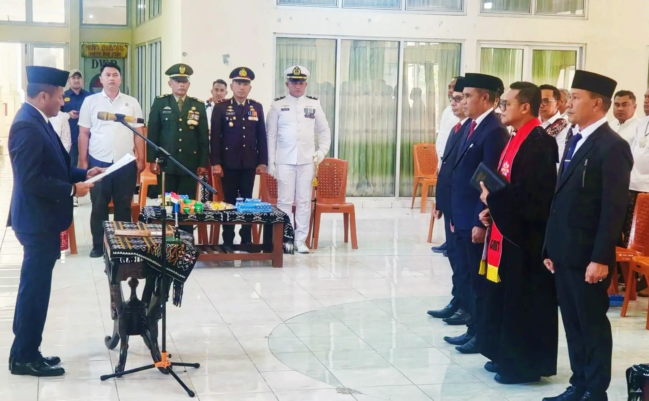 Pelantikan Pj Sekda, Daniel Nalle