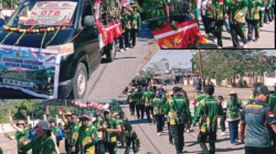 PPL Rote Ndao “Turun Jalan” Bawa Hasil Tani, Ramaikan Karnaval HUT RI ke-81
