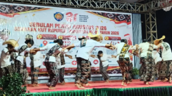 Warga Kelurahan Olafulihaa Tampilkan Tari Kebalai di Panggung HUT RI ke-81