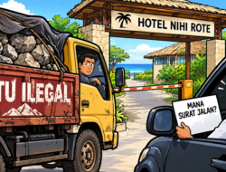 Pengiriman Batu Ilegal Hotel Nihi Rote Disorot, Diduga Libatkan Oknum Anggota Polres