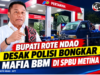 Bupati Rote Ndao Desak Polisi Bongkar Dugaan Mafia BBM di SPBU Metina