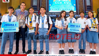 Luar Biasa! SMA Kristen Indonesia Sejahtera Rote Ndao Borong Juara 1 dan 2 Cerdas Cermat Kimia Se-NTT
