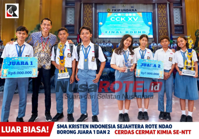 Sang Juara Cerdas Cermat Kimia -Se-NTT
