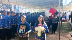 Upacara Kedinasan Pemakaman Jenazah Almarhumah Wili Mbuik