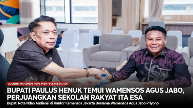 Bupati Paulus Henuk Temui Wamensos