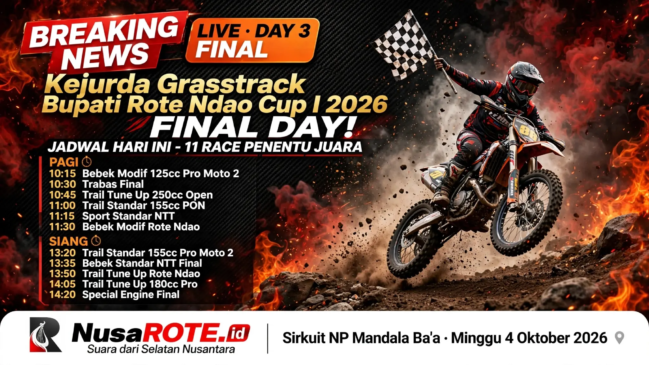 Jadwal Final Grasstrack 4 Okt